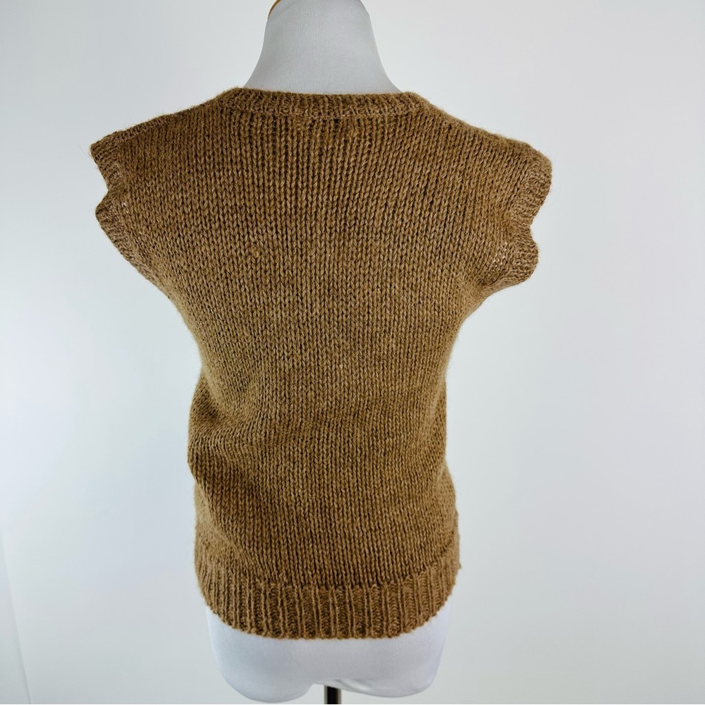 JH Collectibles Vintage Argyle Alpaca Wool Sweater Vest Small - Picture 4 of 5